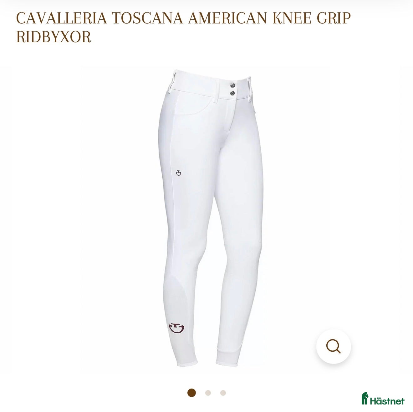 Ridbyxor ryttarutrustning till salu: Vita covalliero Toscana ridbyxor - Annons 1