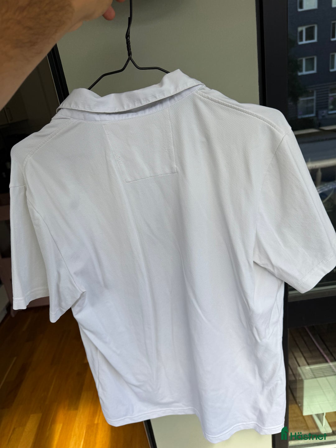 Övrigt Ridkläder ryttarutrustning till salu: Tävlings t shirt herr Animo vit L i Malmö - Annons 2