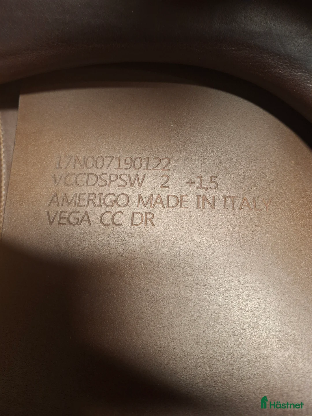 Sadlar hästutrustning till salu: Amerigo Vega CC  - Annons 5