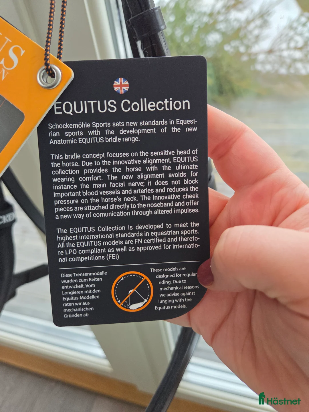 Träns hästutrustning till salu: schockemöhle equitus alpha - Annons 5