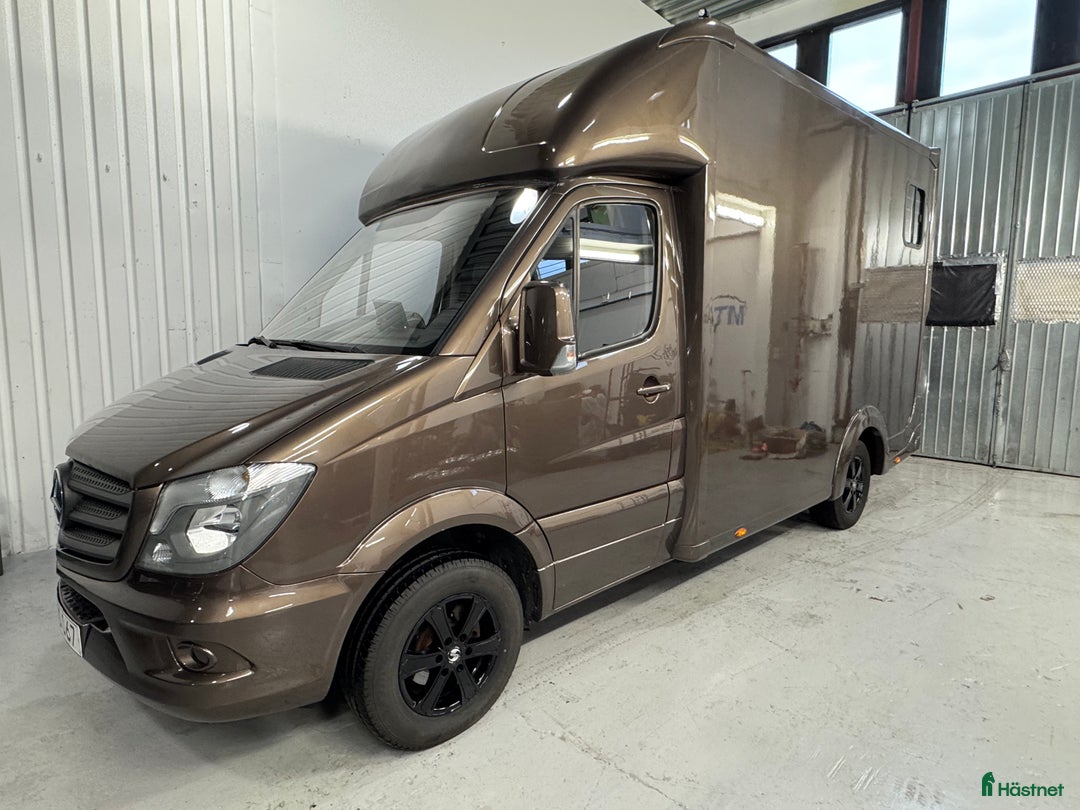 Hästlastbilar  fordon & transport till salu: Nybyggd Hästlastbil på Mercedes Sprinter 316 CDi i Partille - Annons 13