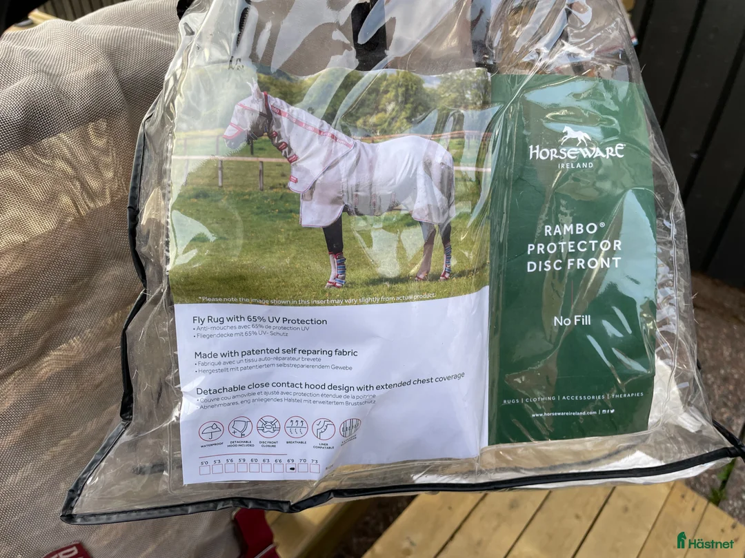 Täcken hästutrustning till salu: Fint Rambo Protector - Annons 2