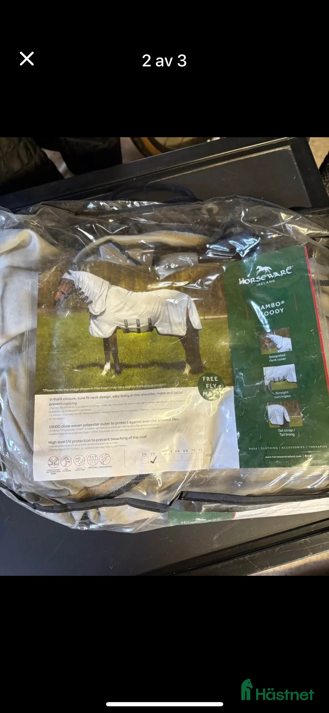 Täcken hästutrustning till salu: Rambo Hoody, 125  i Visby - Annons 2