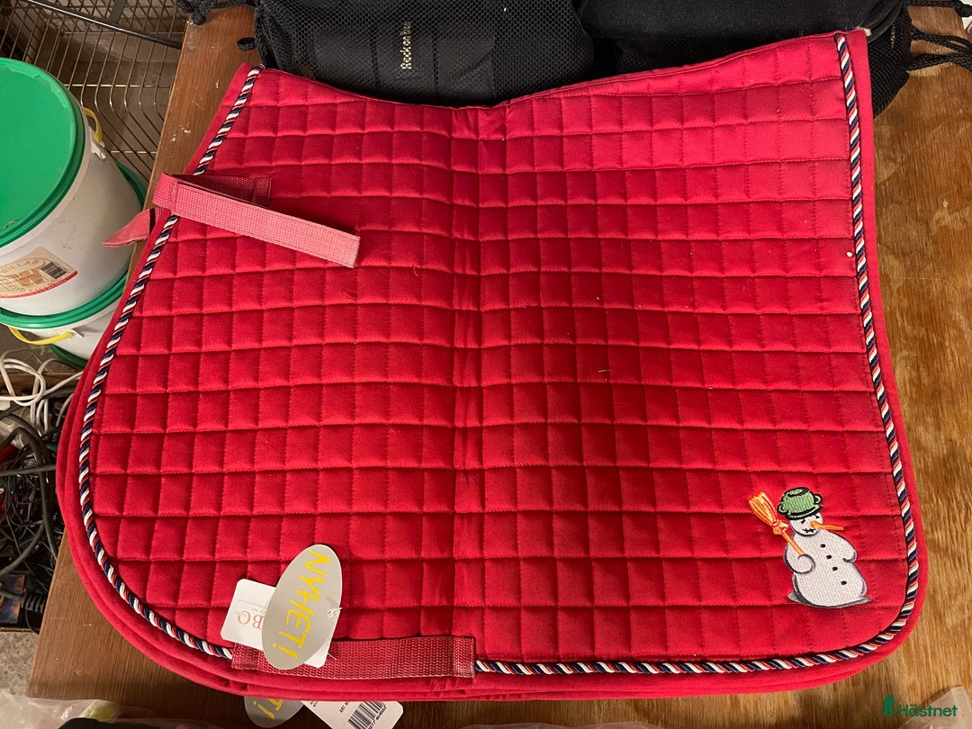 Schabrak & Vojlockar hästutrustning till salu: Nya schabrak ponny/full (lappar kvar) i Vallberga - Annons 2