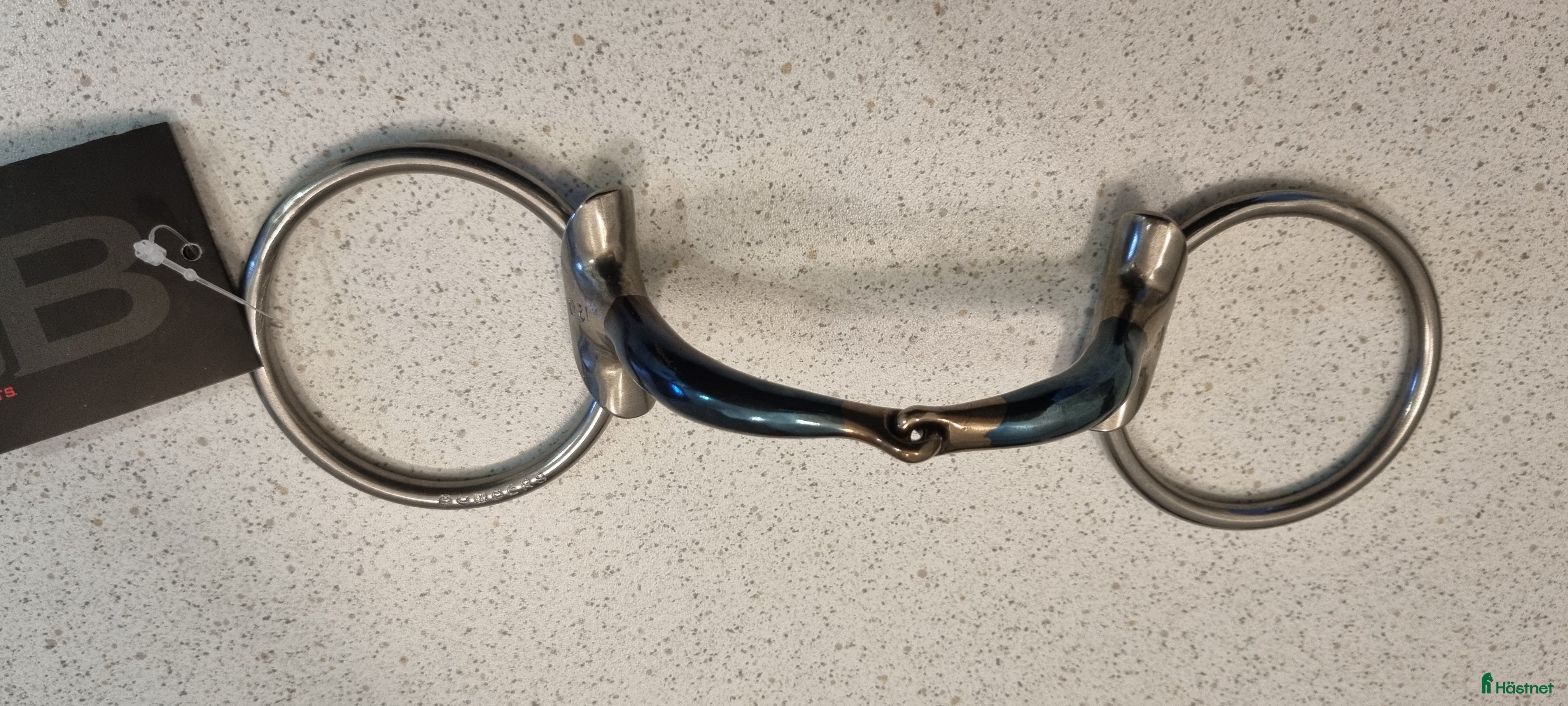 Bett hästutrustning Oanvänt Bombers bit, 2delat stl 12.0 - Annons 1