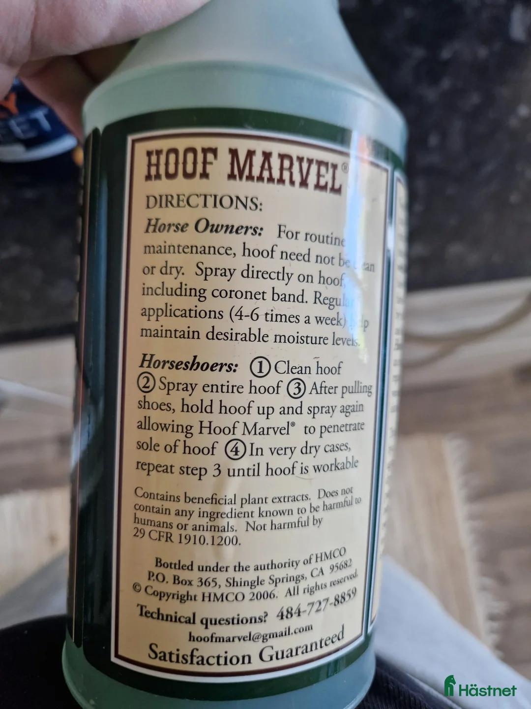 Övrig utrustning övrig utrustning till salu: Hoof Marvel i Hallstahammar - Annons 3