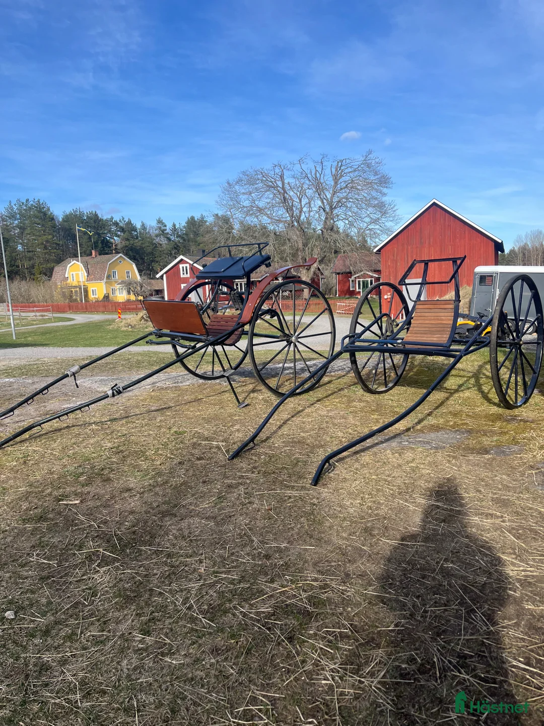 Körvagnar körning till salu: Två Giggar i Edsbro - Annons 2
