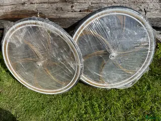 Travsulkys trav till salu: Nya 28” Lotus Golden Racing Wheels i Täby - Annons 3