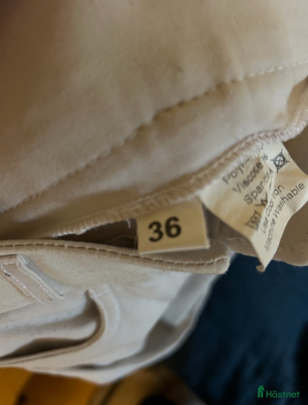 Ridbyxor ryttarutrustning till salu: Tävlingsbyxor strl 36 i Ytterby - Annons 3