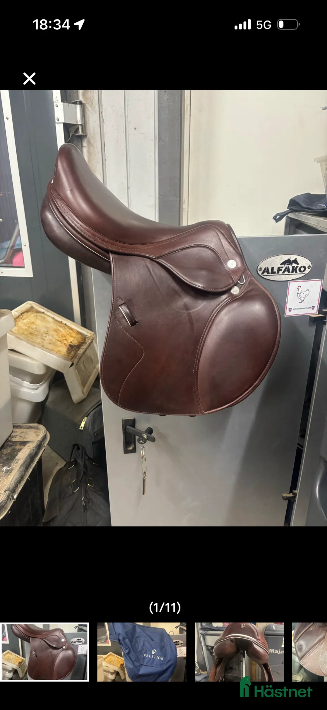 Sadlar hästutrustning till salu: Prestige x perience MF  - Annons 1