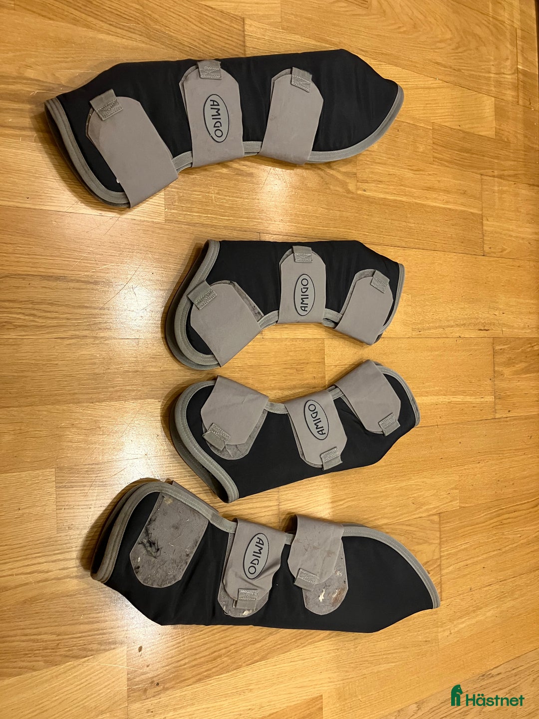 Benskydd hästutrustning till salu: Amigo transportskydd storlek cob i Rimbo - Annons 1