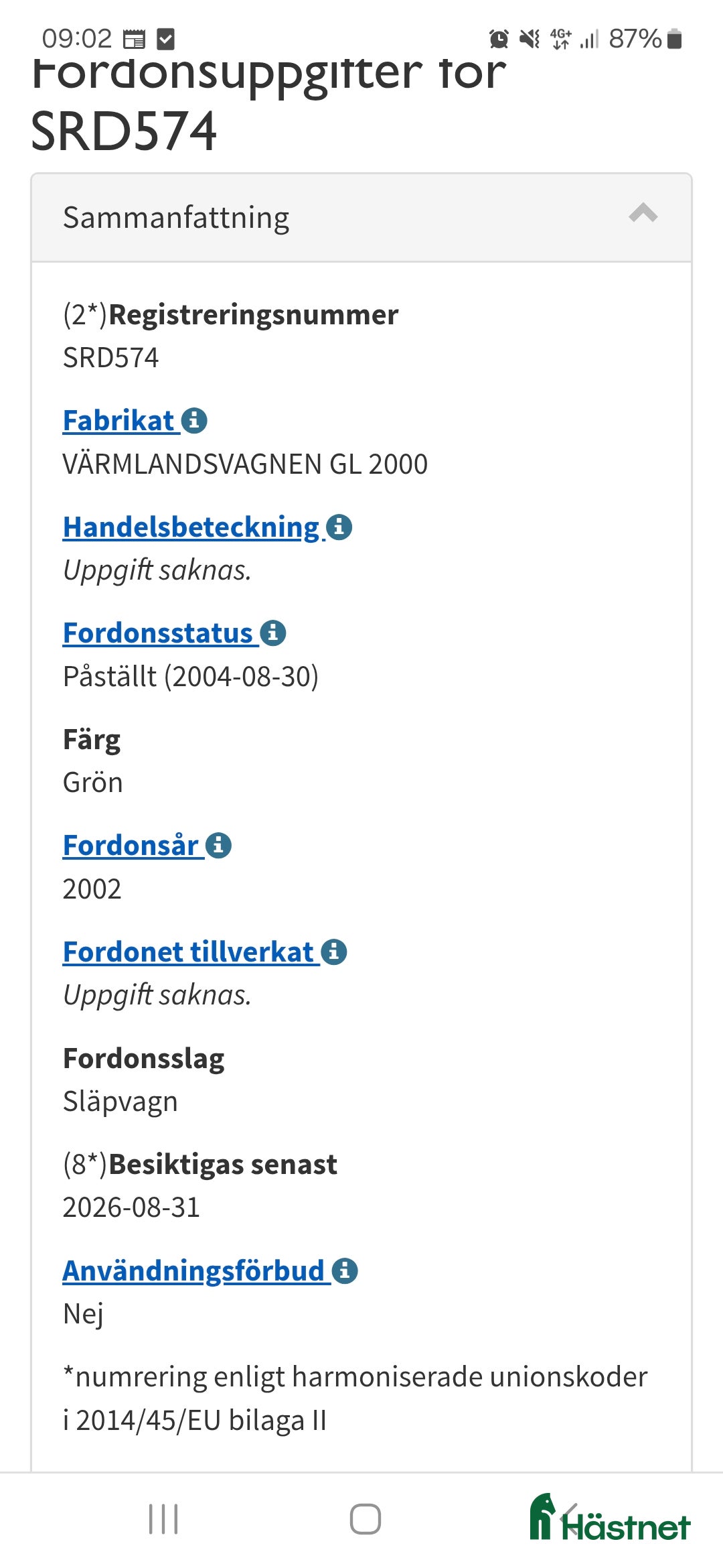 Hästtransporter  fordon & transport till salu: Gammal värmlandsvagn  i Sala - Annons 2