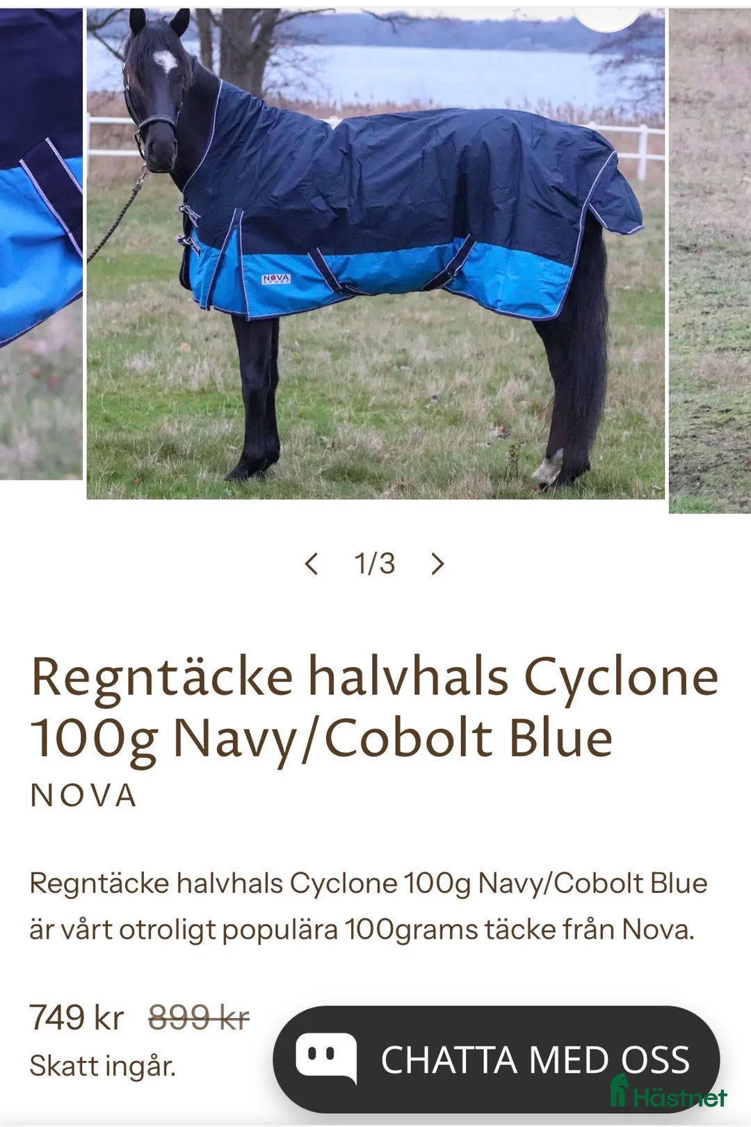 Täcken hästutrustning till salu: Finntack vintertäcken och Övergångstäcke - Annons 2