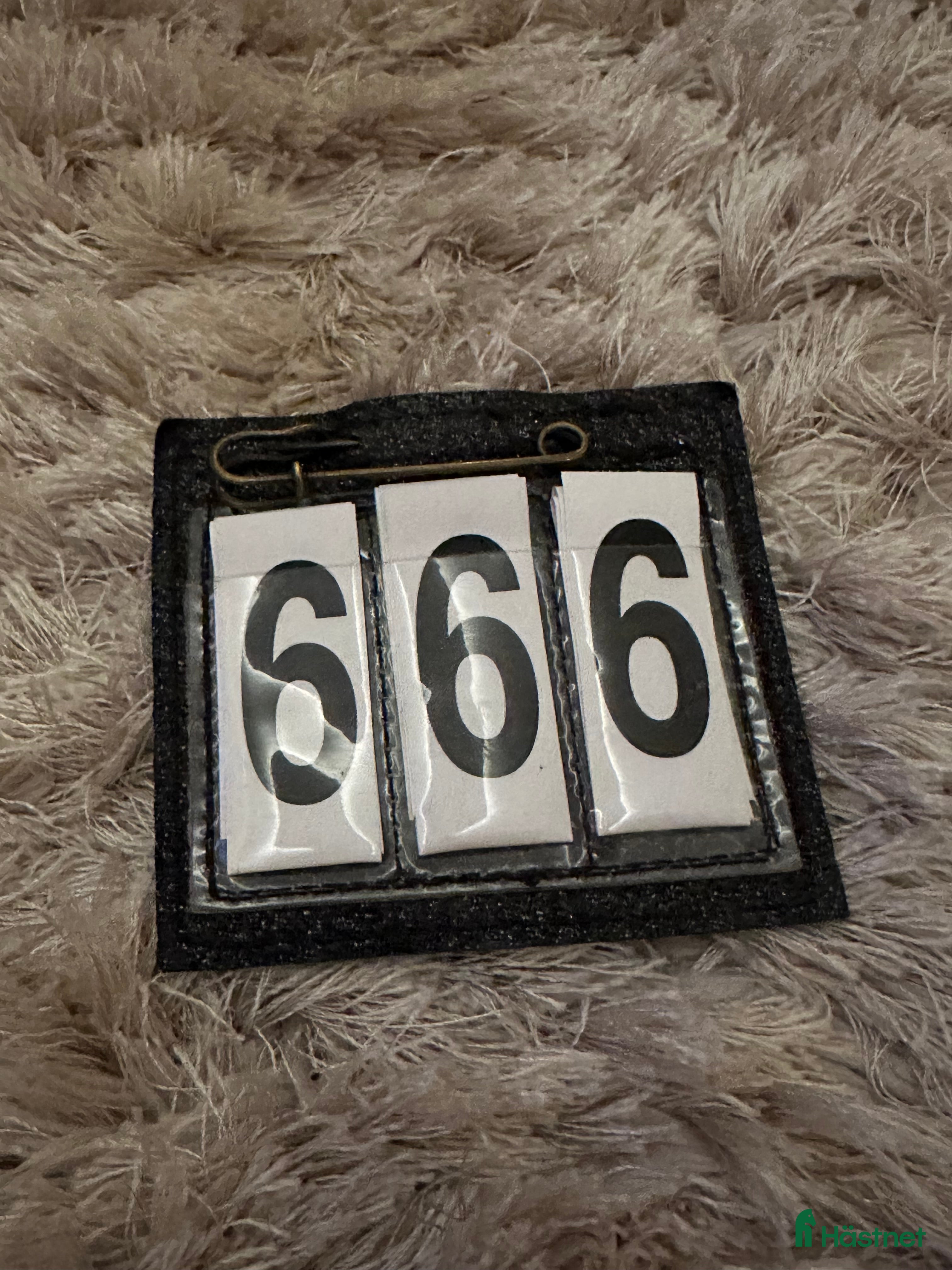 Övrig Hästutrustning hästutrustning Säljer denna nummerlapp - Annons 2