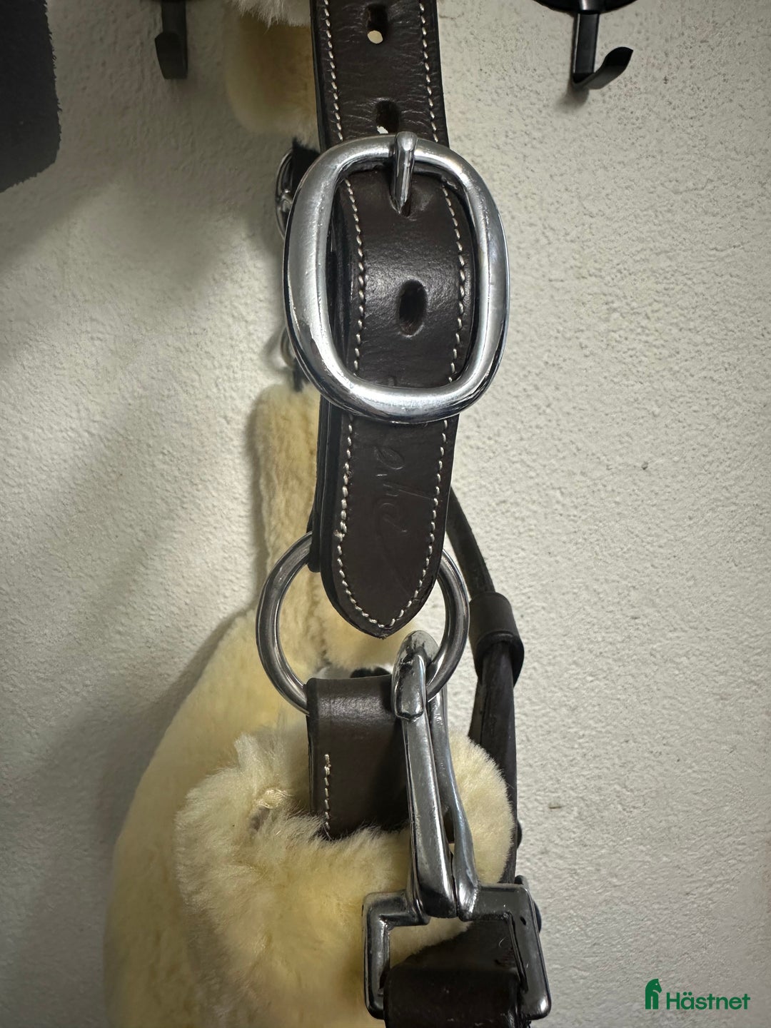 Övrig Hästutrustning hästutrustning till salu: Brun lädergrimma Dyon COB i Kinna - Annons 5