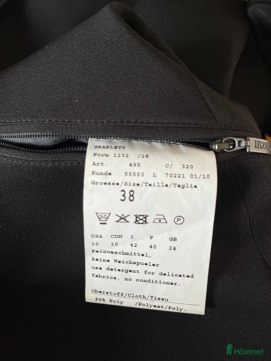 Jackor & Kavajer ryttarutrustning till salu: Tävlingskavaj från Pikeur, svart, 38 (mer som 36) - Annons 5