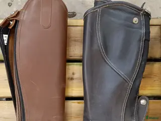 Övrig Ryttarutrustning ryttarutrustning till salu: Två par chaps i Lillpite - Annons 1