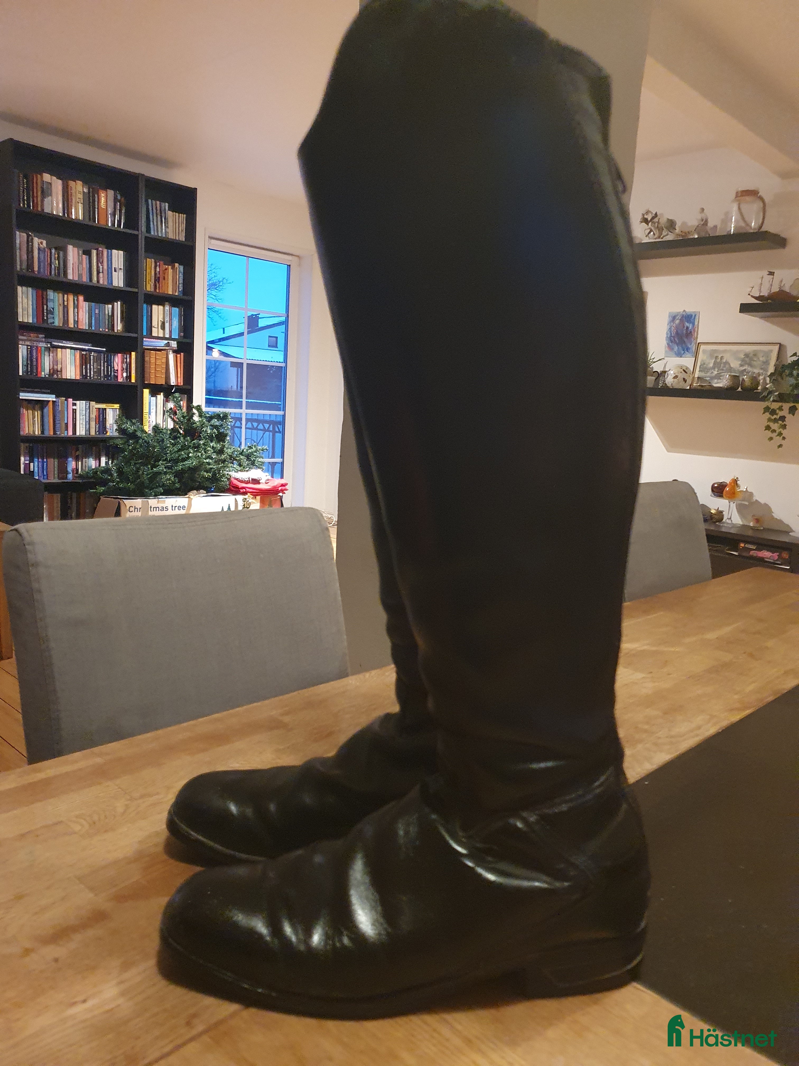 Ridstövlar ryttarutrustning till salu: Välskötta ridstövlar i läder i Asmundtorp - Annons 3