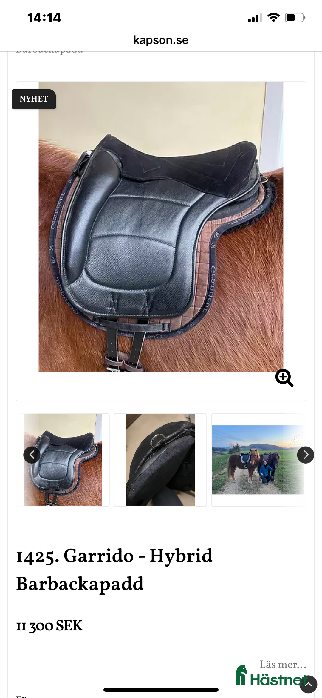 Sadlar hästutrustning till salu: Hybrid sadel i Sölvesborg - Annons 2