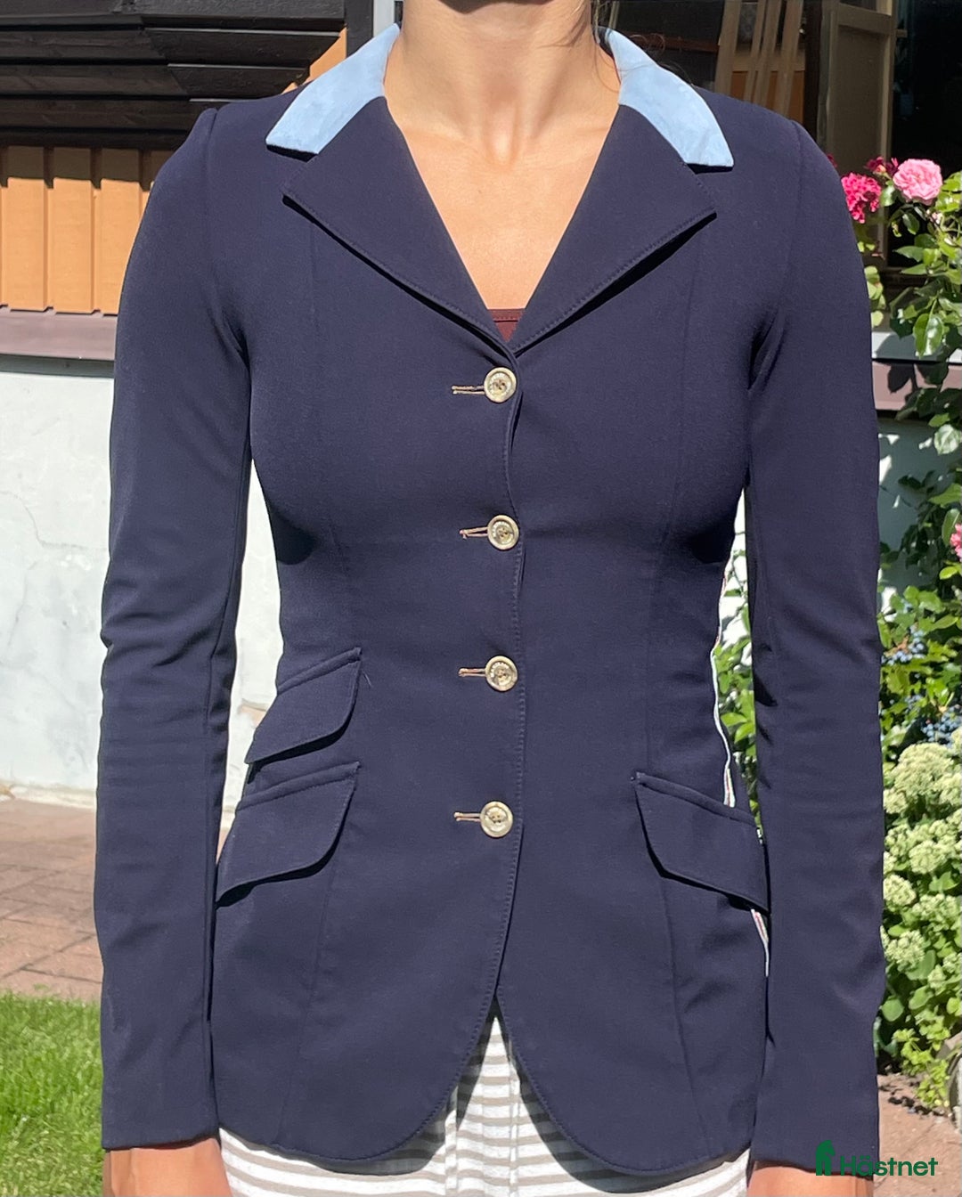 Jackor & Kavajer ryttarutrustning till salu: Blå Manfredi kavaj  i Enköping - Annons 6