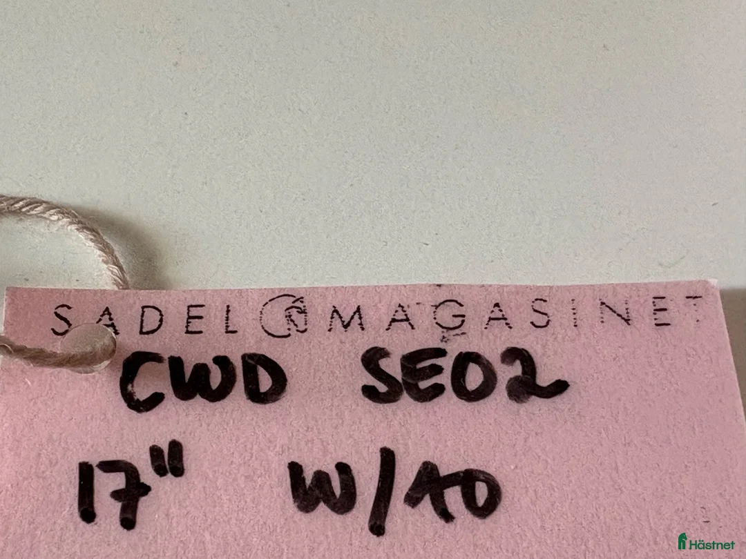 Sadlar hästutrustning till salu: Hoppsadel CWD 17” - Annons 6