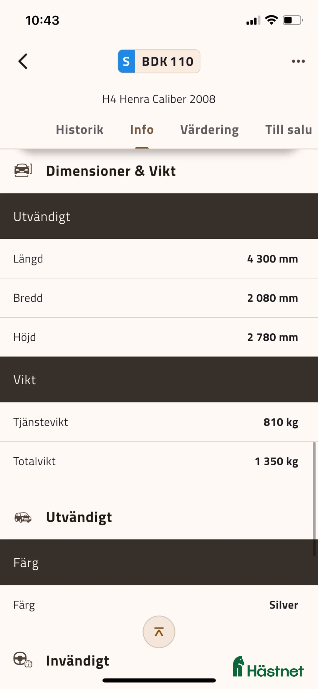 Hästtransporter  fordon & transport till salu: Renoveringsobjekt Henra Caliber - Annons 12