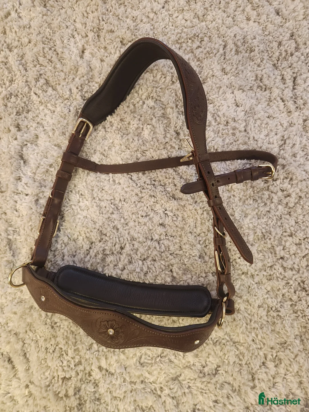 Träns hästutrustning till salu: Sidepull med ergonomiskt nackstycke i Borlänge - Annons 3