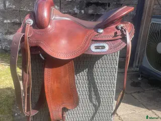 Sadlar hästutrustning Freemax short westernsadel - Annons 6