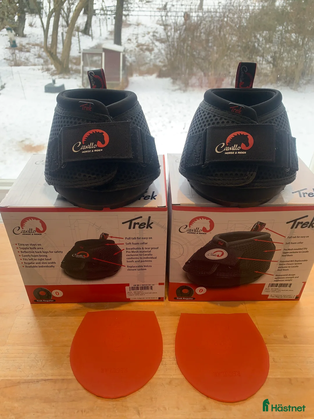 Övrig Hästutrustning hästutrustning till salu: Cavallo hoof boots, storlek 0 - Annons 1