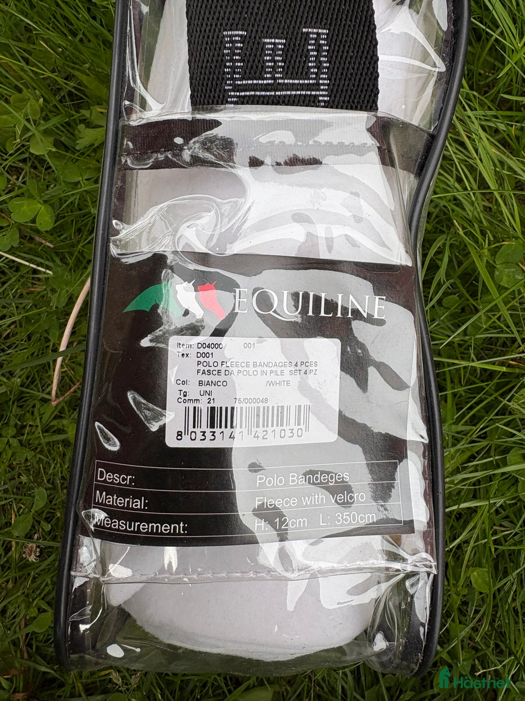 Övrig Hästutrustning hästutrustning till salu: Equiline fleecelindor vita  i Karlstad - Annons 2