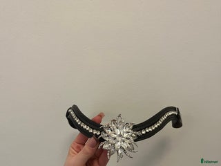 Övrig Hästutrustning hästutrustning till salu: mörkbrunt pannband i Spånga - Annons 1