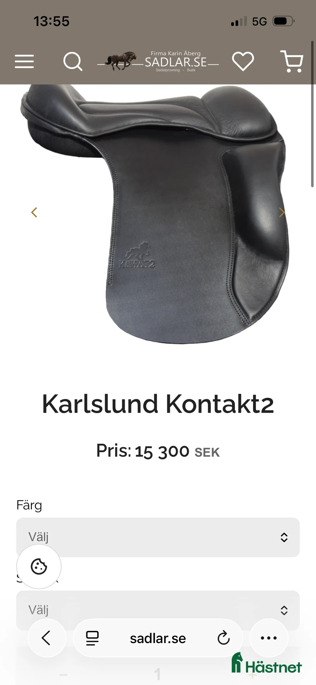 Sadlar hästutrustning till salu: Karlslund kontakt2  i Sankt Anna - Annons 7