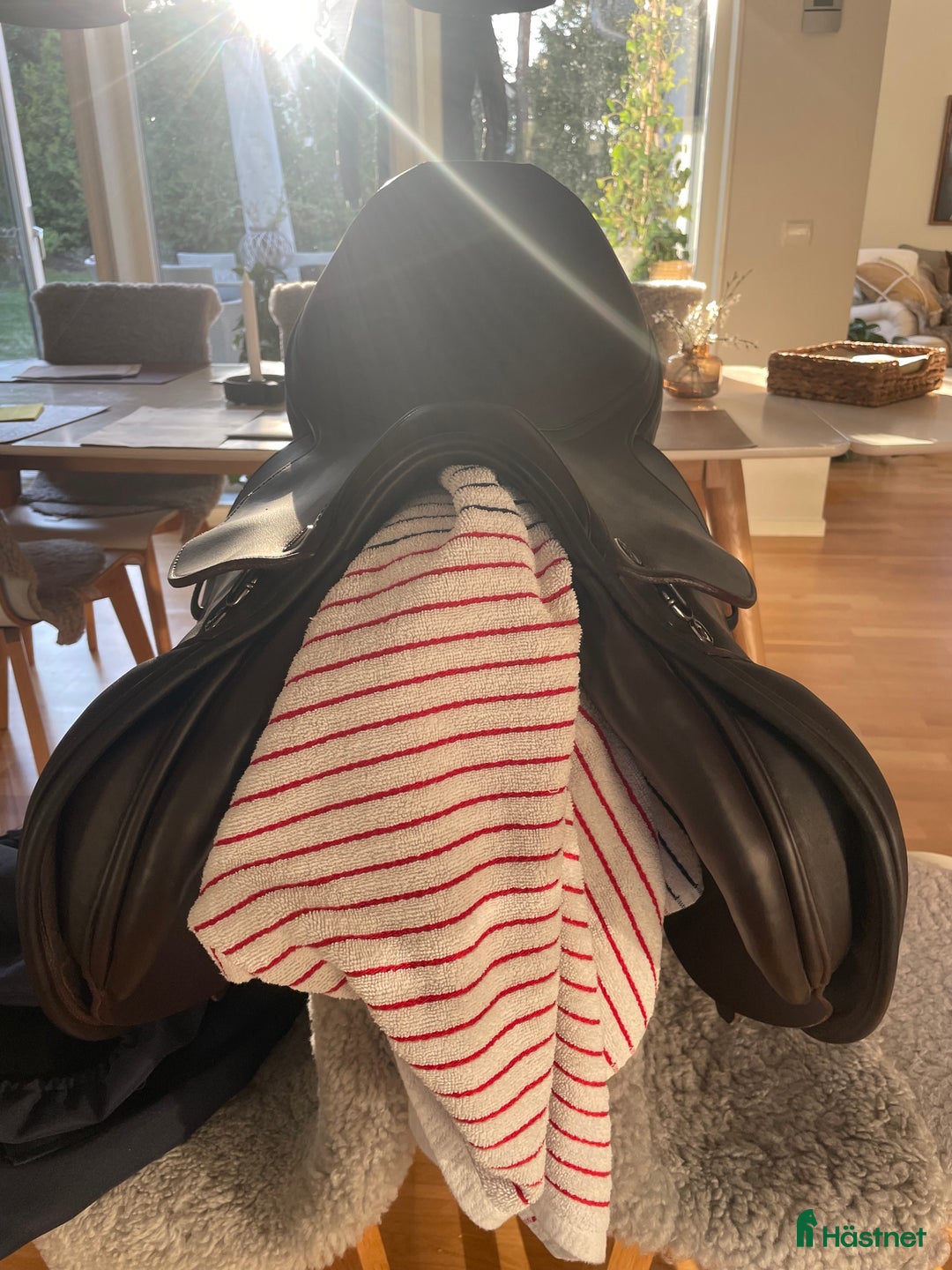 Sadlar hästutrustning till salu: Pedantskött Prestige Paris Classic i kalvskinn i Löddeköpinge - Annons 5