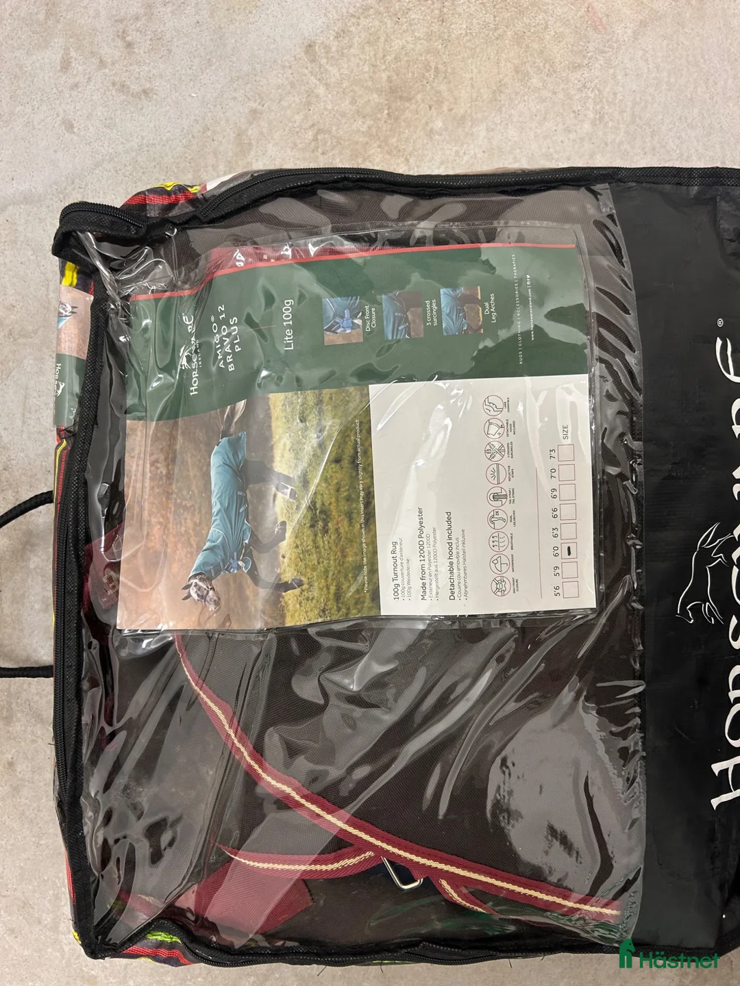 Täcken hästutrustning till salu: Amigo 100g täcke - Annons 1