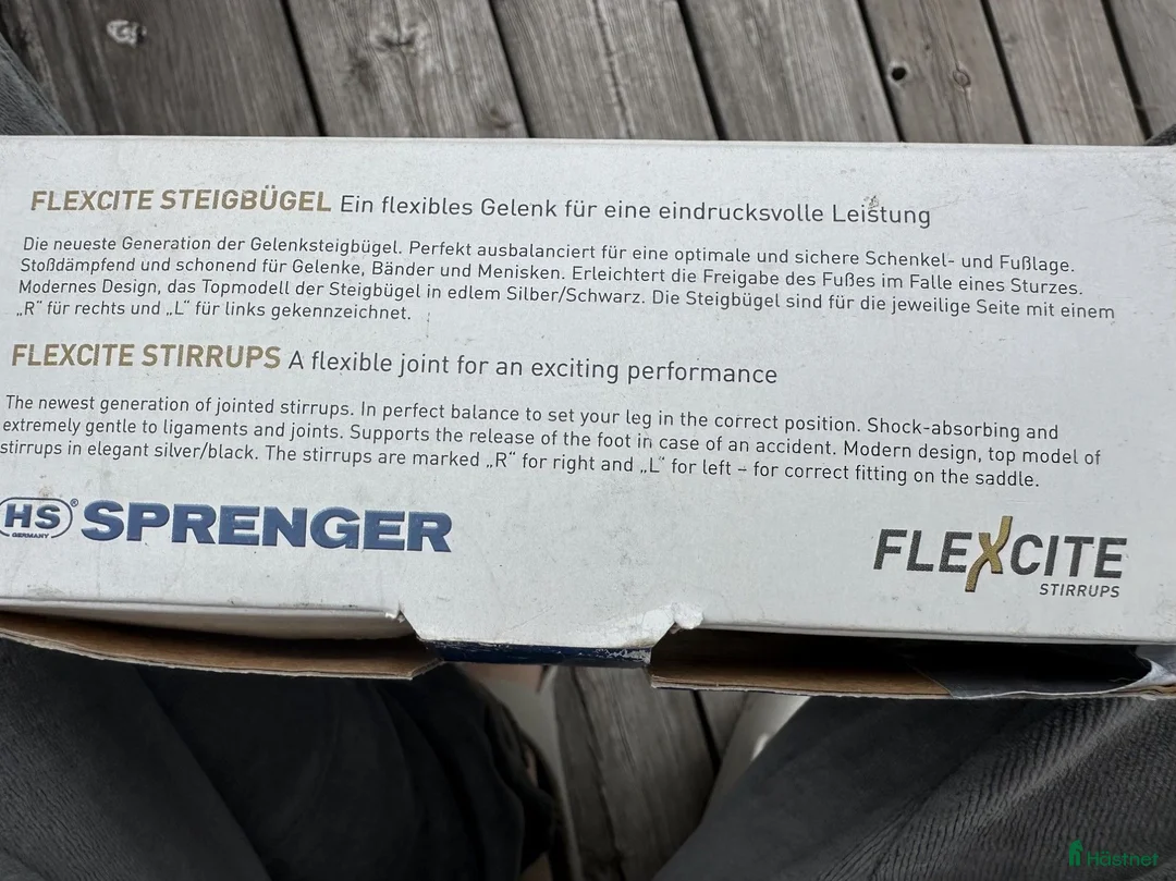 Övrig Ryttarutrustning ryttarutrustning till salu: Sprenger Flexcite stigbyglar - Annons 5
