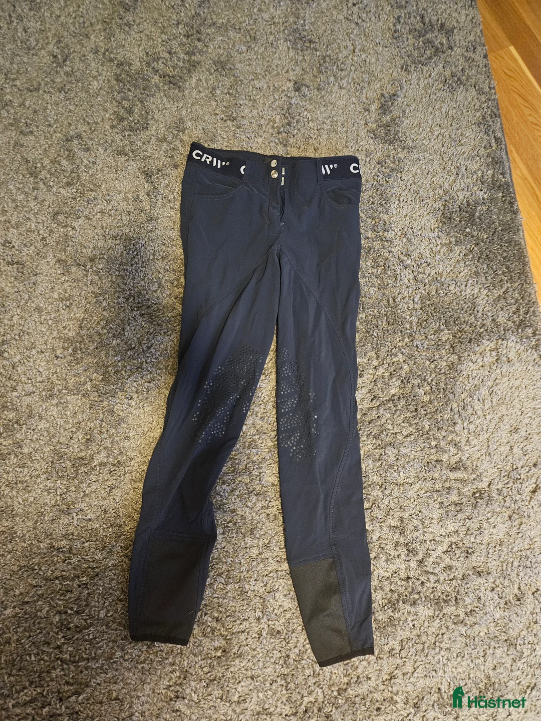 Ridbyxor ryttarutrustning till salu: Crw Marinblå ridbyxor  i Dalsjöfors - Annons 1