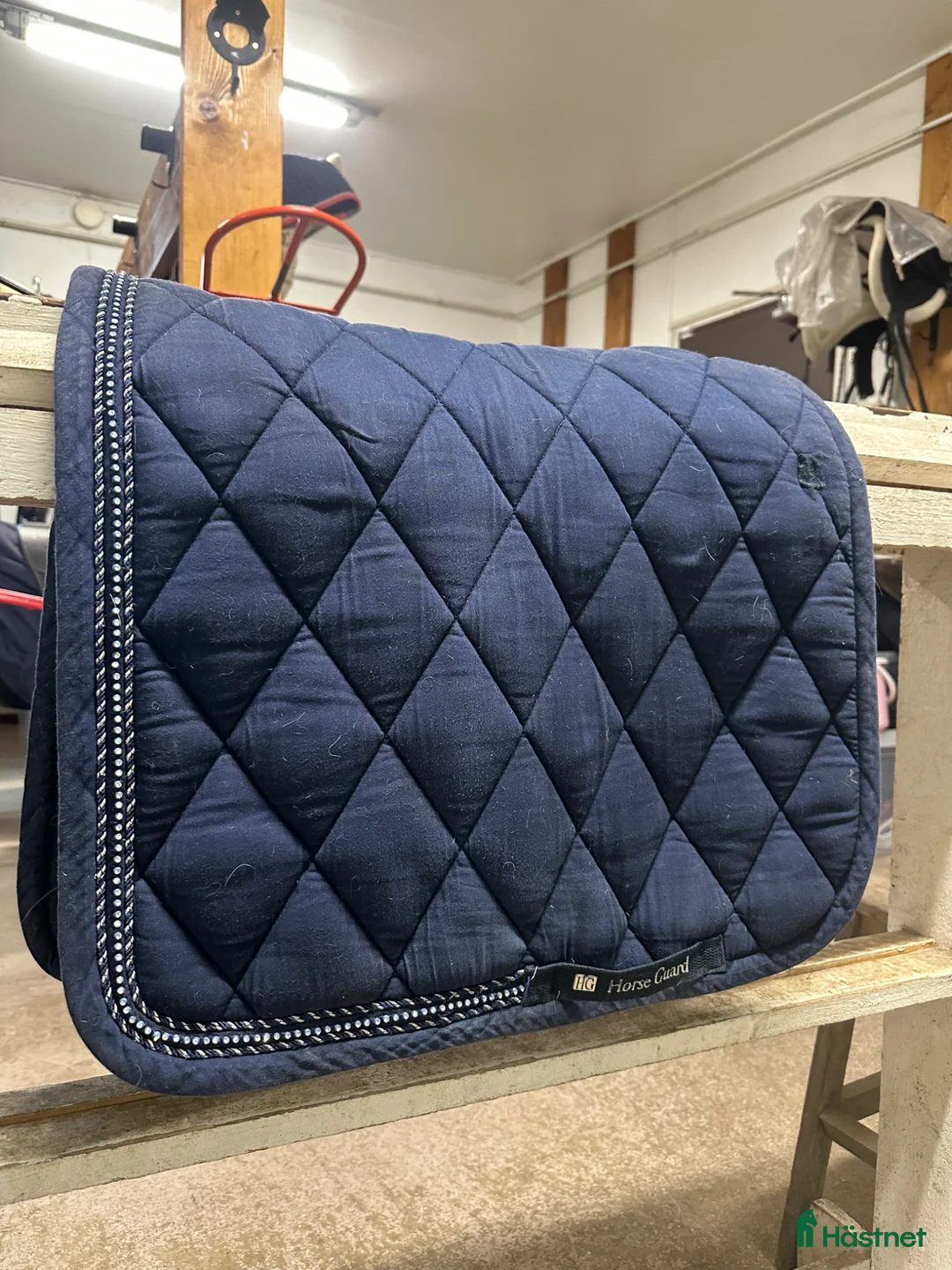 Schabrak & Vojlockar hästutrustning till salu: Dressyr schabrak med Bling Bling  - Annons 1