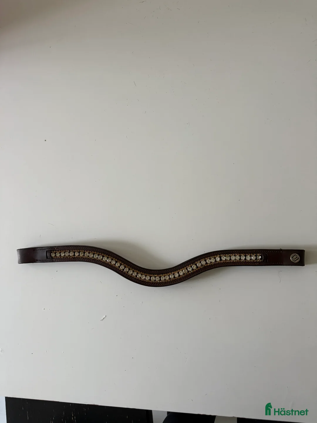 Träns hästutrustning till salu: Jackson brunt pannband strl cob i Kinna - Annons 1