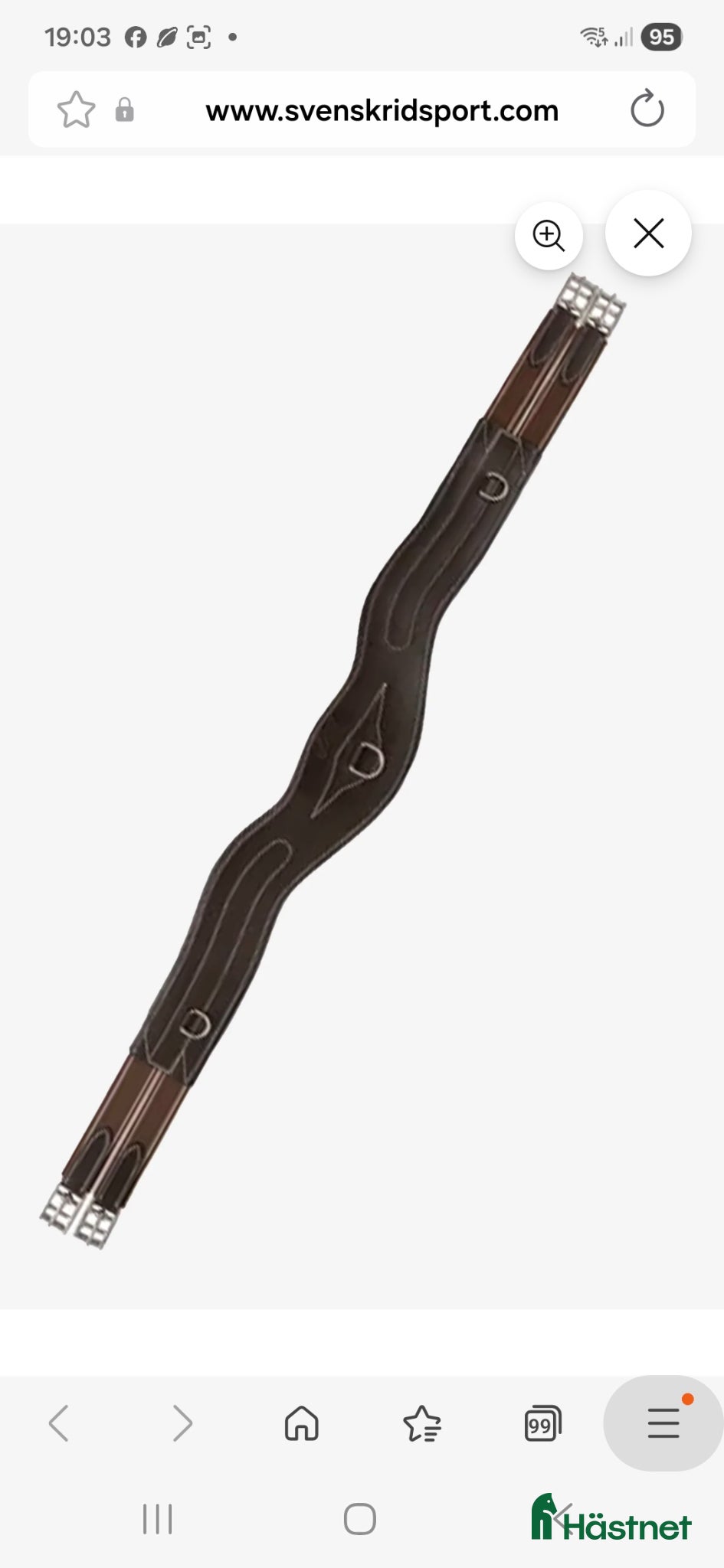 Sadeltillbehör hästutrustning Lippo lädergjord  - Annons 2