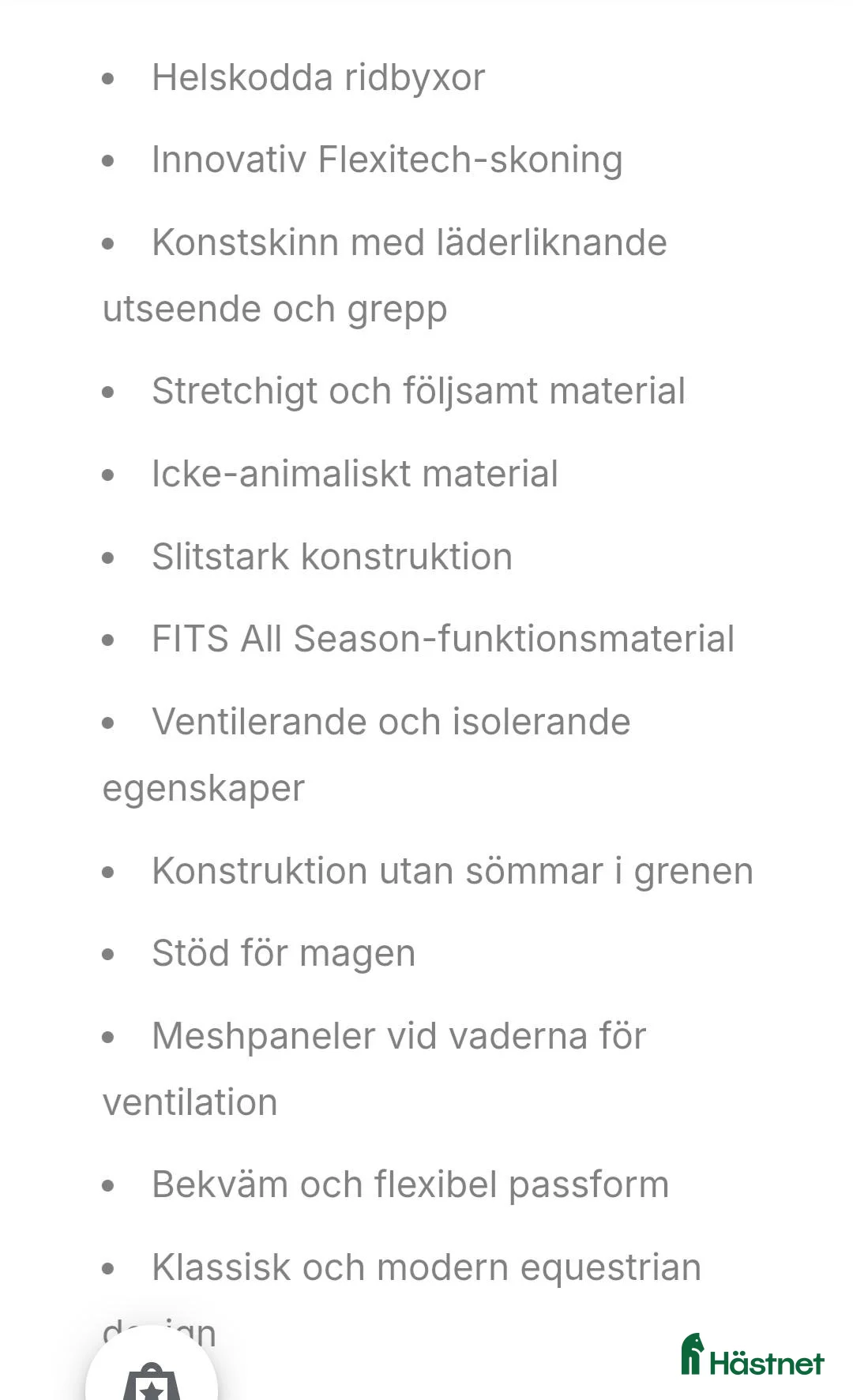 Ridbyxor ryttarutrustning till salu: Nya oanvända ridbyxor  - Annons 2
