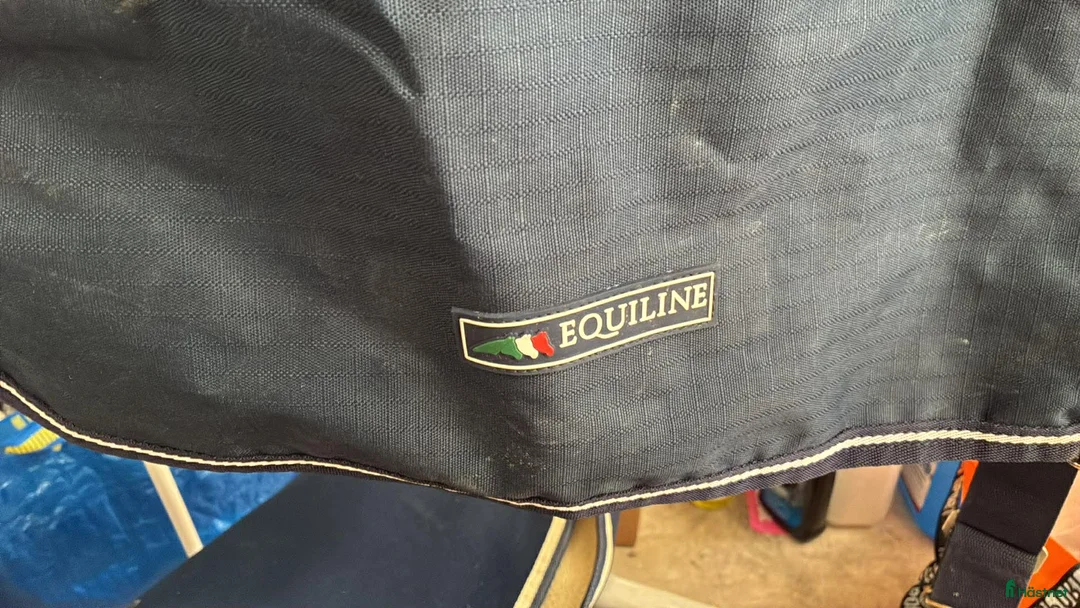 Täcken hästutrustning till salu: Equiline rid-/regntäcke ponny 🌧️🐴 - Annons 2