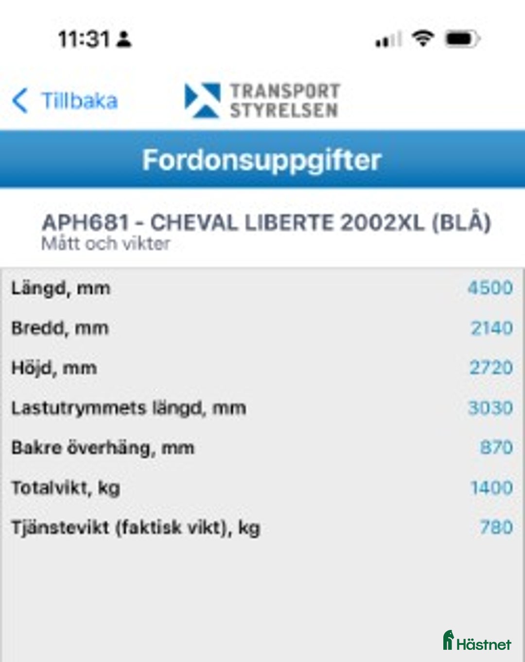 Hästtransporter  fordon & transport till salu: Cheval Liberté 2002XL – nybesiktigad i Växjö - Annons 5