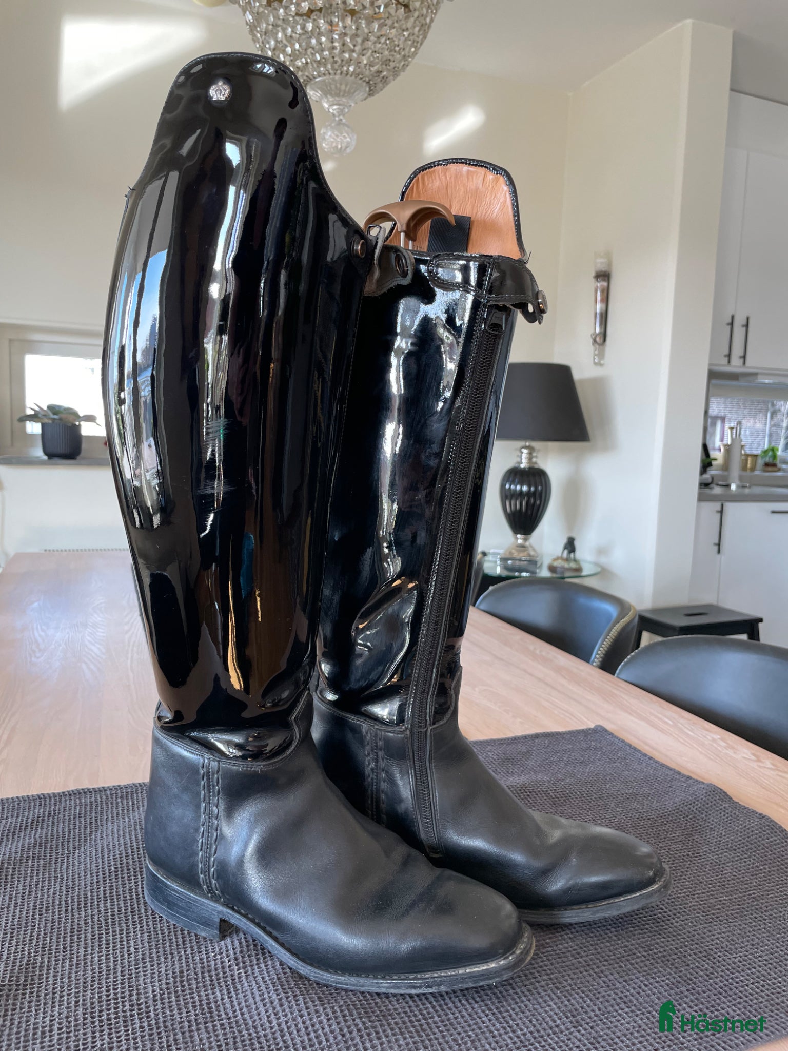 Ridstövlar ryttarutrustning till salu: Säljer mina fina Königs Dressyr stövlar  - Annons 2