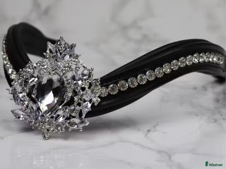 Träns hästutrustning till salu: Fint divoyh pannband! i Kristianstad - Annons 1