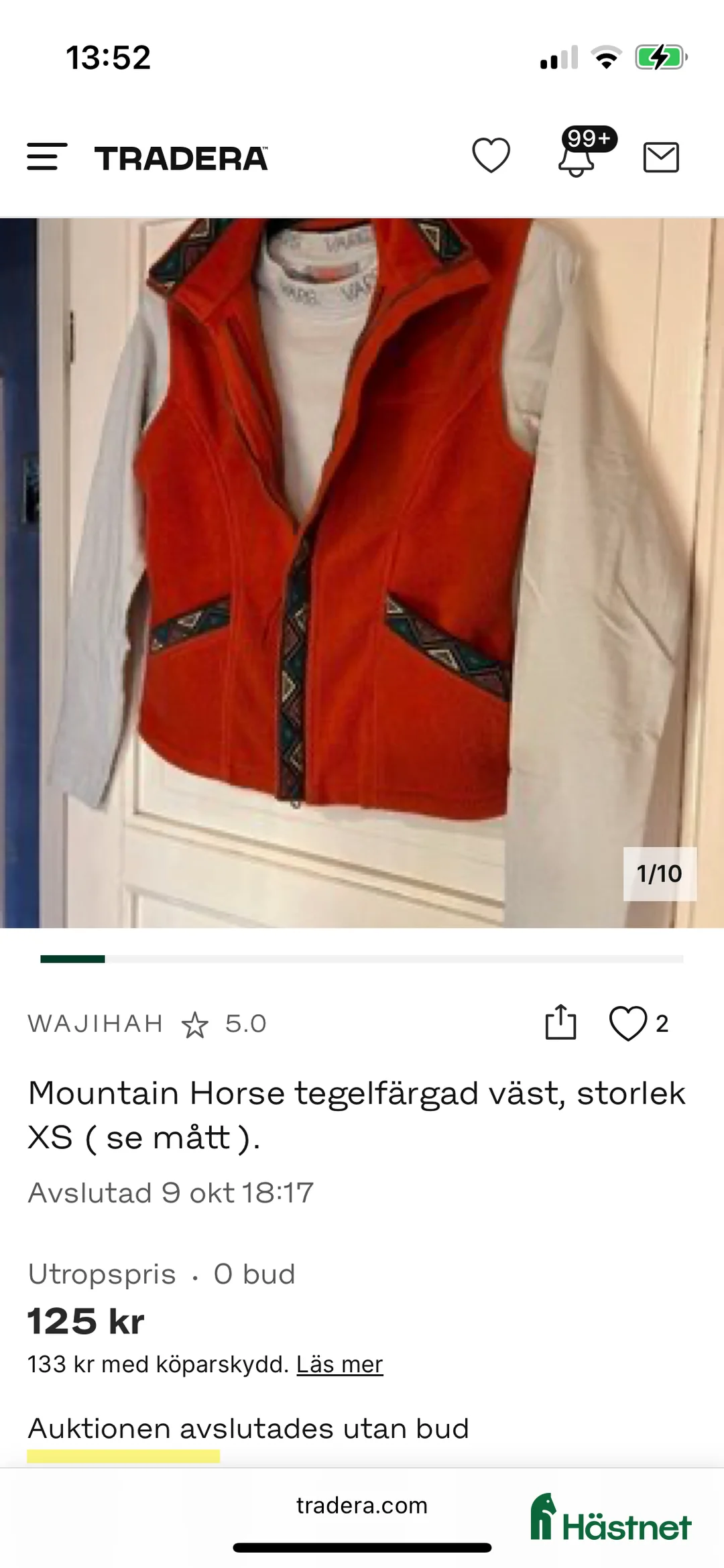 Övrig Ryttarutrustning ryttarutrustning till salu: Mountain Horse. Väst. St: xs ( se mått ). i Hallaryd - Annons 1