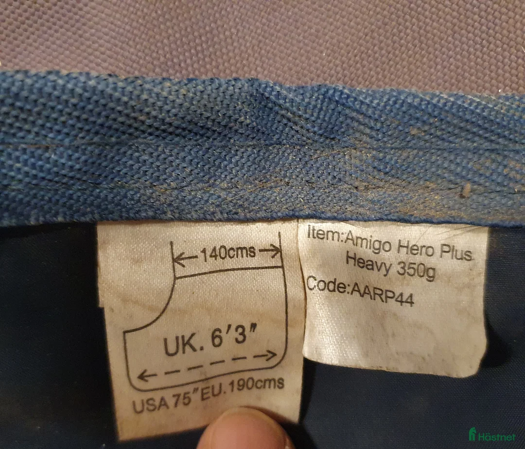 Täcken hästutrustning till salu: Horseware Amigo Hero 6 plus heavy 6.3/140 i Tranås - Annons 8