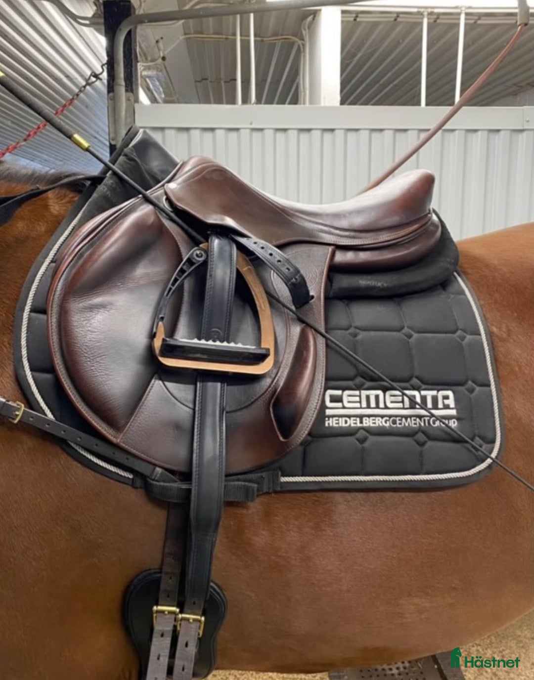 Sadlar hästutrustning till salu: Antares Signature Monoflap i Visby - Annons 1