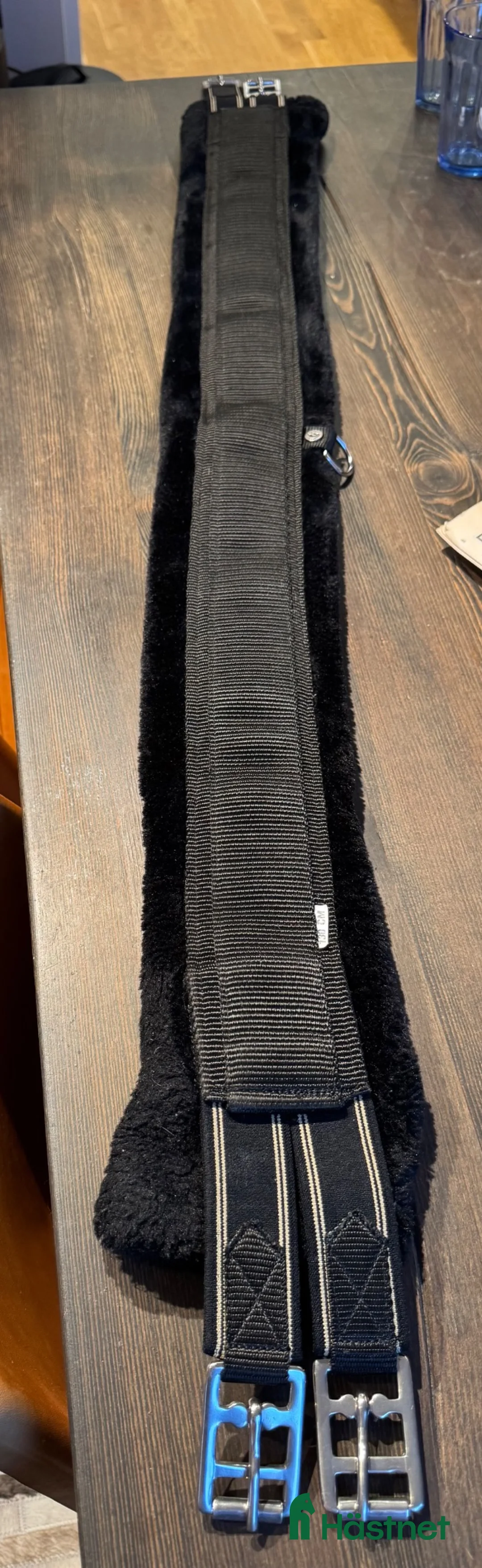 Sadeltillbehör hästutrustning till salu: Fairfield sadelgjord nylon 130 cm nästan som ny  - Annons 1