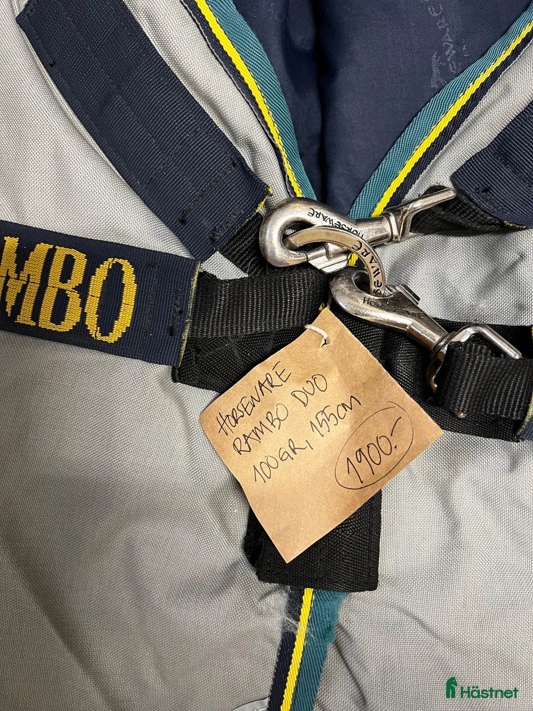 Täcken hästutrustning till salu: Rambo 155cm - Annons 2