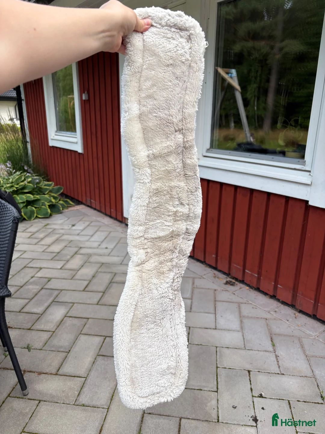 Sadeltillbehör hästutrustning till salu: Dressyrgjord med fluff - Annons 2